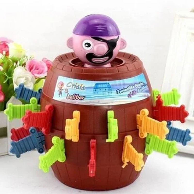 Electronics Gadgets For Kids - 海賊キッズ子供向けおもしろギフトラッキー・スタブ・ポップアップトイ・ガジェットバレルゲーム