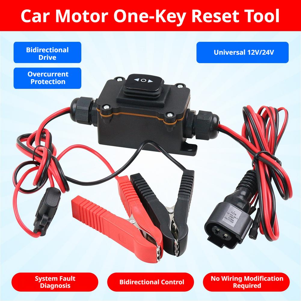 Electronics And Gadgets - ユニバーサル12V‑24V EPBキャリパーモーターリリースツール ワンキーリセット 電子パーキングブレーキサービスツール 双方向制御 故障診断
