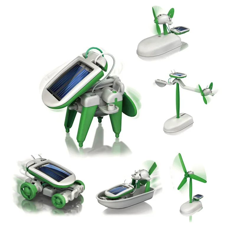 ソーラーパワーロボットキット,パズル,ファン,車のおもちゃ, - Electronics Gadgets For Kids のレビューと価格
