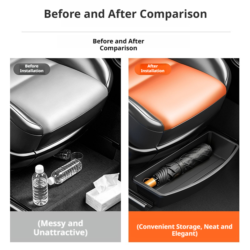 SEAMETAL シート下収納ボックス ユニバーサルカーシー - Electronics And Gadgets のレビューと価格