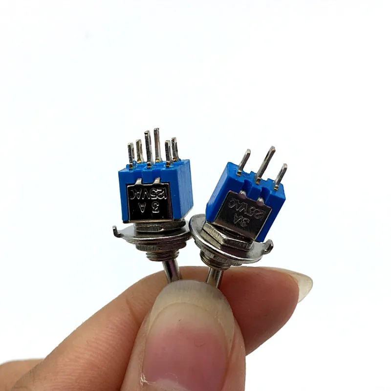 2 個オンオフオンスイッチミニチュアトグルスイッチ単極双投ミ - Electronics Gadgets Sale のレビューと価格