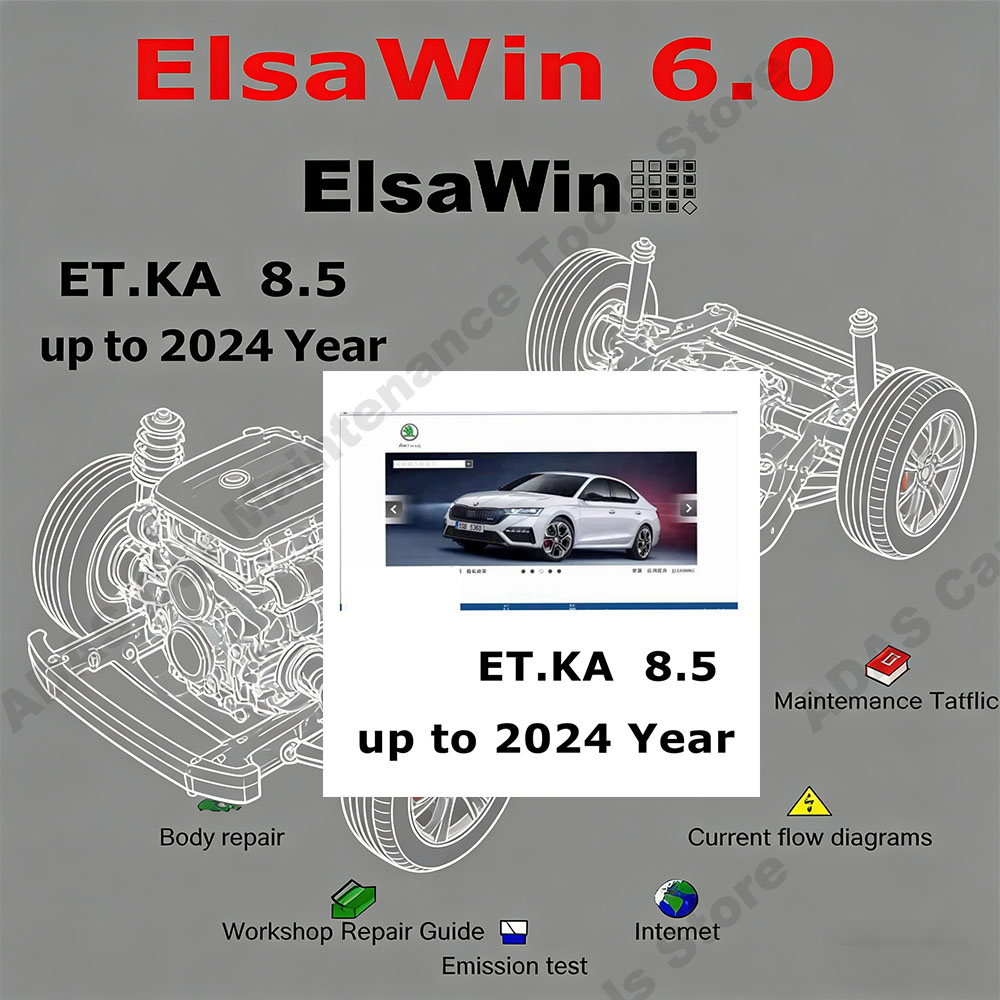 最新のホットカーメンテナンスツール Elsawin 6.0  - Electronics And Gadgets のレビューと価格